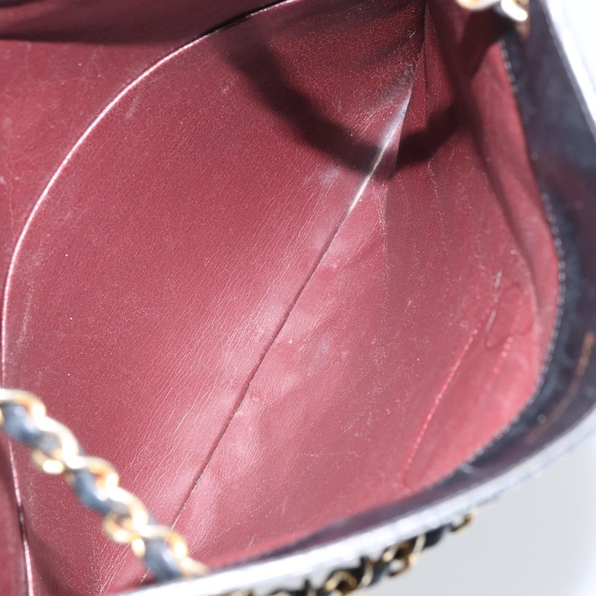 Chanel Vintage Tote Leather, BLACK, LEATHER, Tote bag