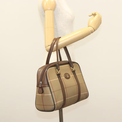 Burberry Nova Check Handbag Nova Check Canvas, BEIGE, CANVAS, Handbag