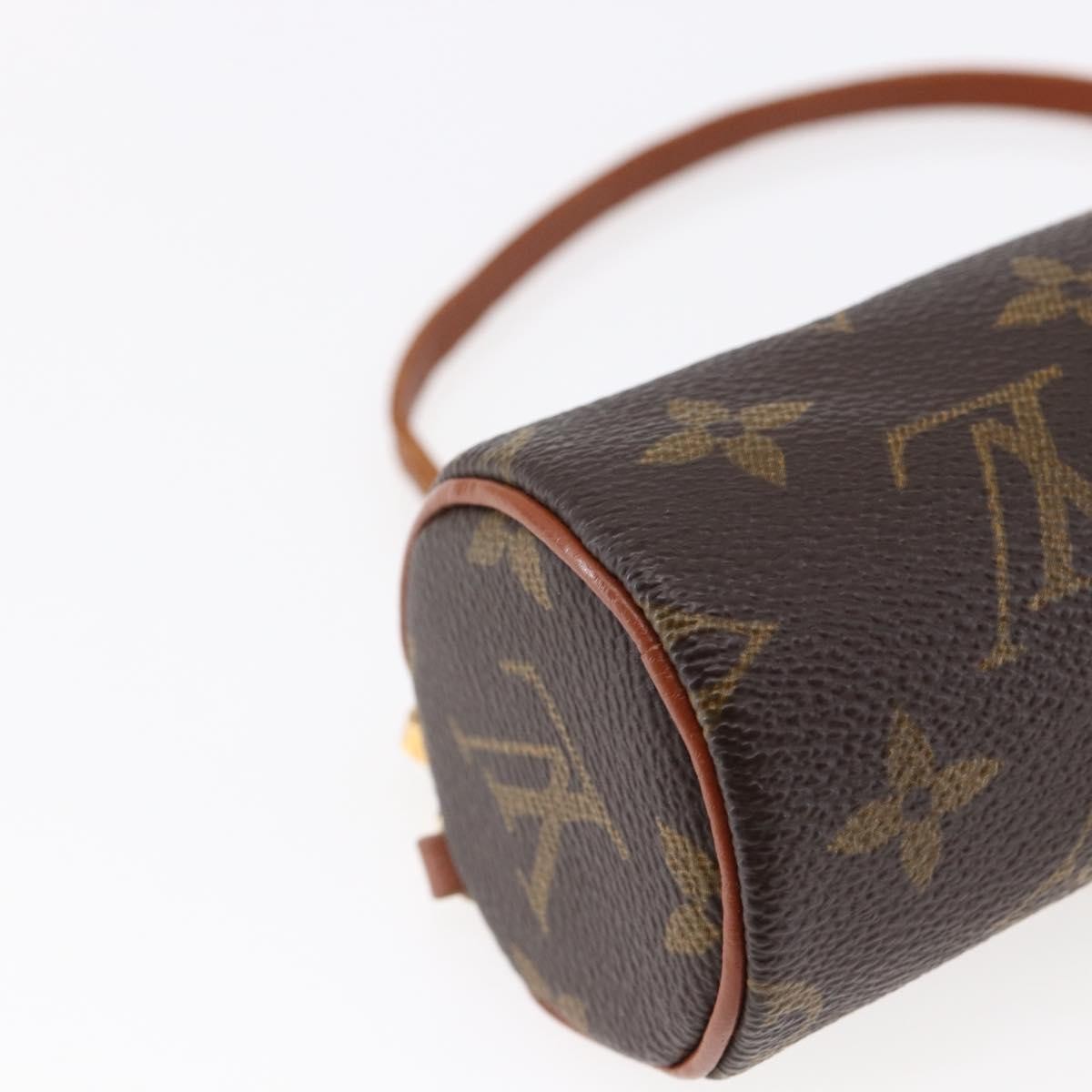 Louis Vuitton Papillon Pochette Monogram Canvas, BROWN, CANVAS, Handbag