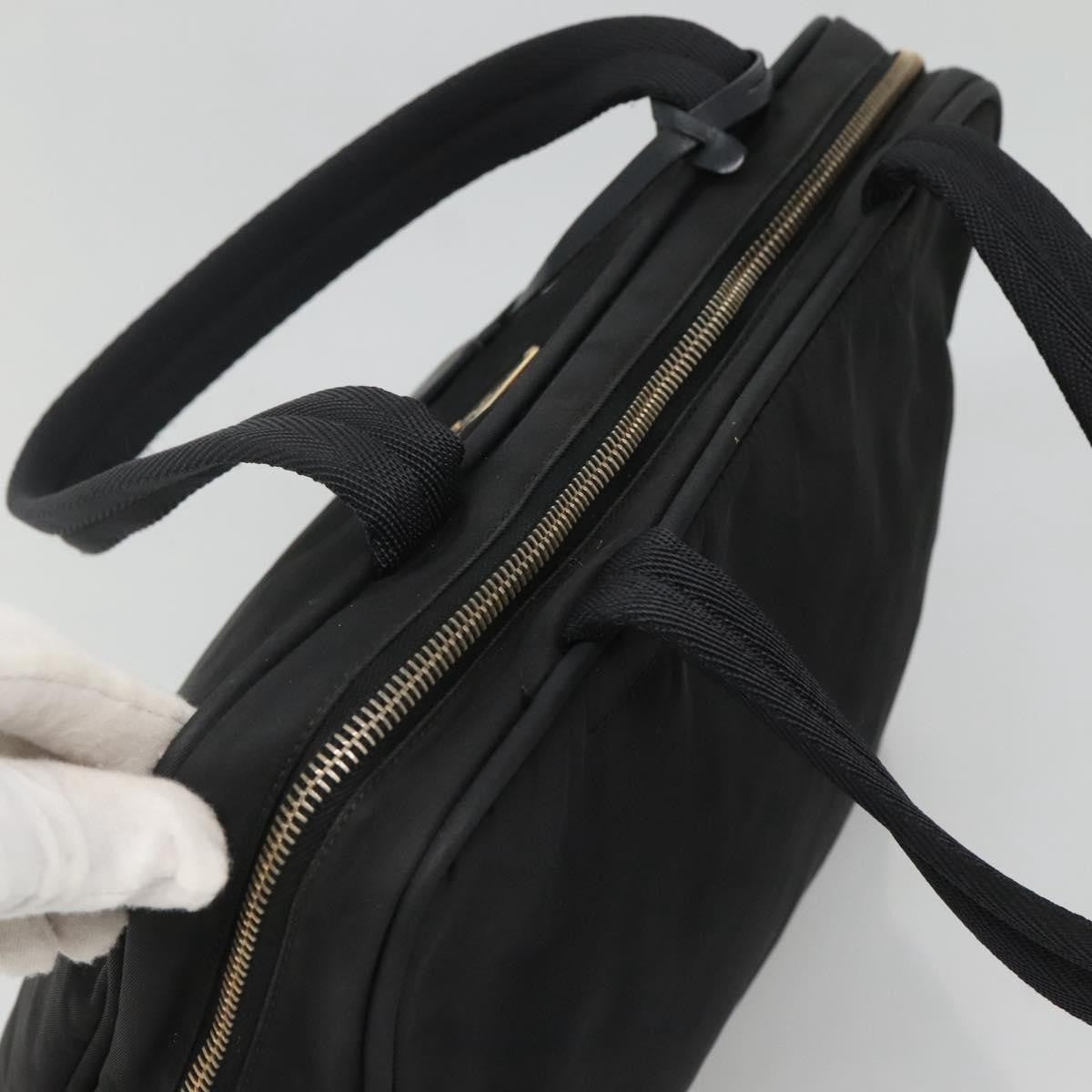 Prada Vintage Handbag Tessuto, BLACK, NYLON, Handbag