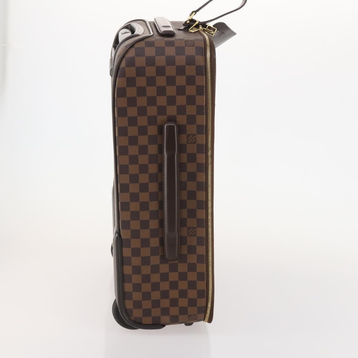 Louis Vuitton Pegase Luggage Damier, Brown, Canvas, Travel Bag