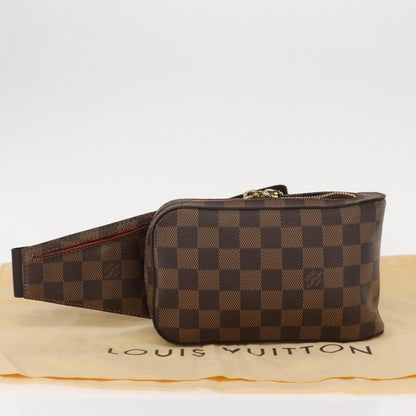 Louis Vuitton Geronimos Waist Bag Damier, BROWN, CANVAS, Shoulder bag
