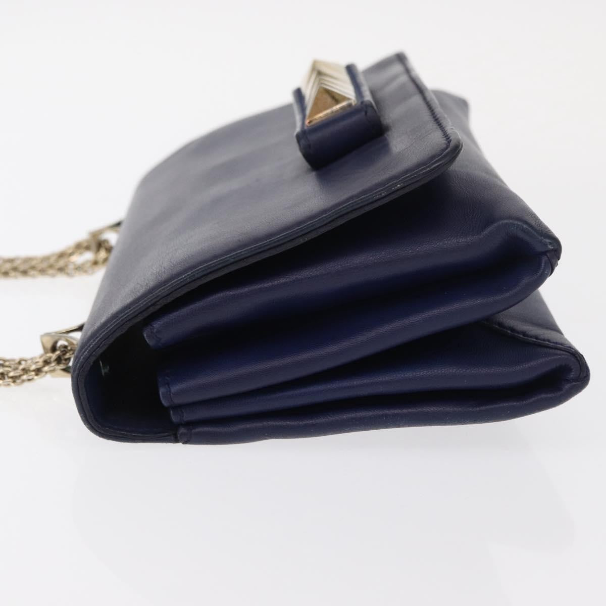 Valentino Garavani Va Va Voom Flap Shoulder Bag Leather, NAVY, LEATHER, Shoulder bag
