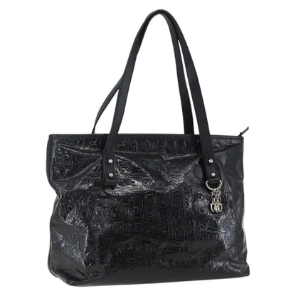 Salvatore Ferragamo Gancini Tote Patent leather, BLACK, PATENT_LEATHER, Tote bag