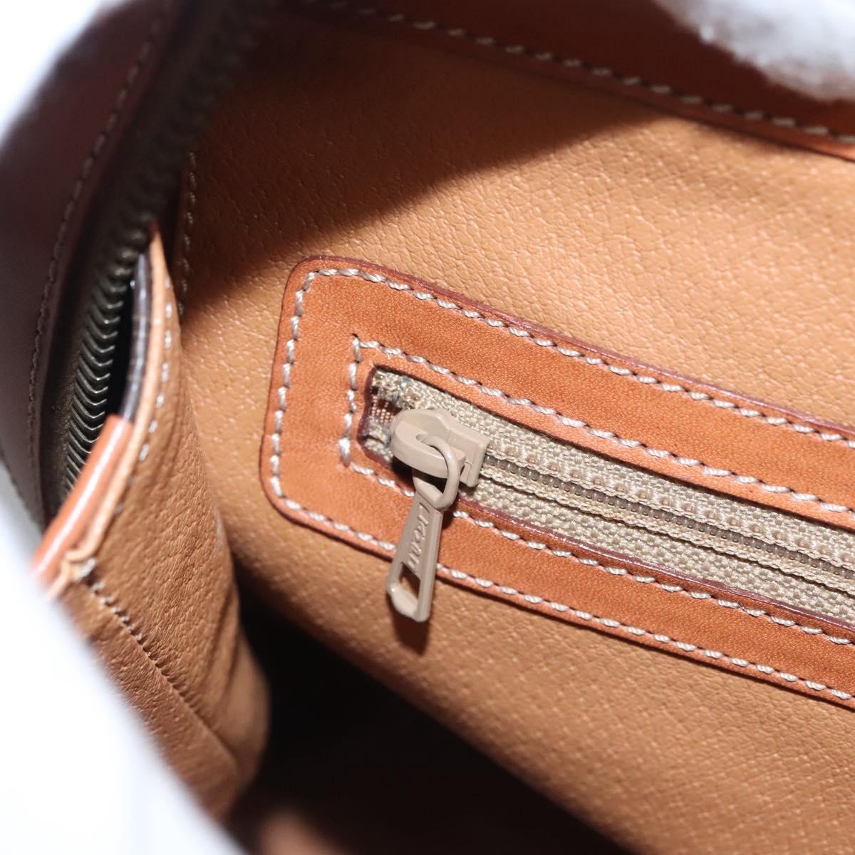 Celine Vintage Macadam Handbag Macadam, BROWN, PVC, Handbag