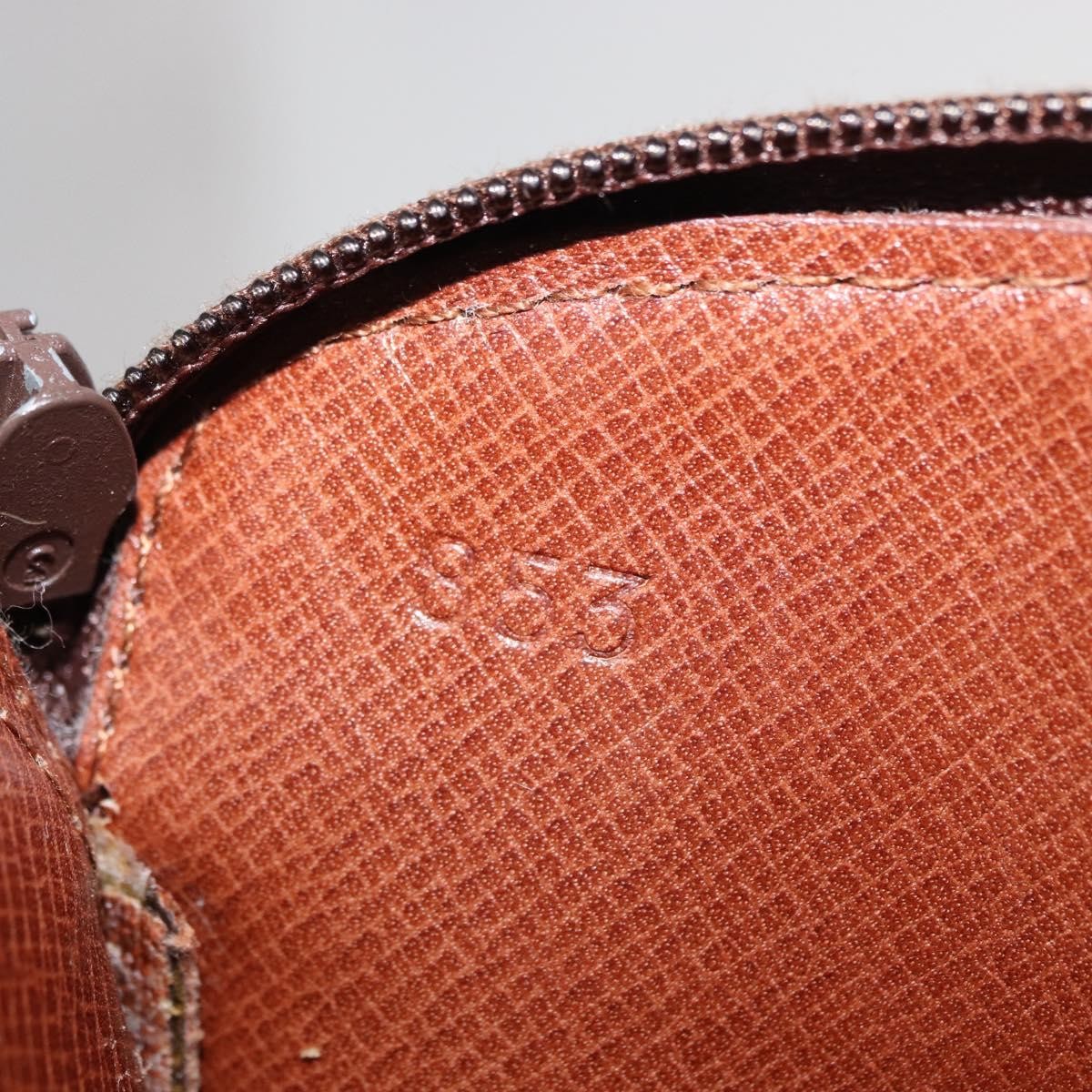 Louis Vuitton Pochette Secret Monogram canvas, BROWN, CANVAS, Clutche & pouche