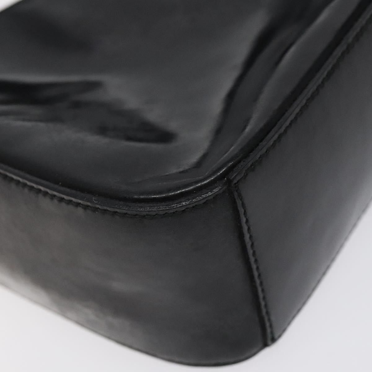Prada Vintage Shoulder Bag Leather, BLACK, PATENT_LEATHER, Shoulder bag