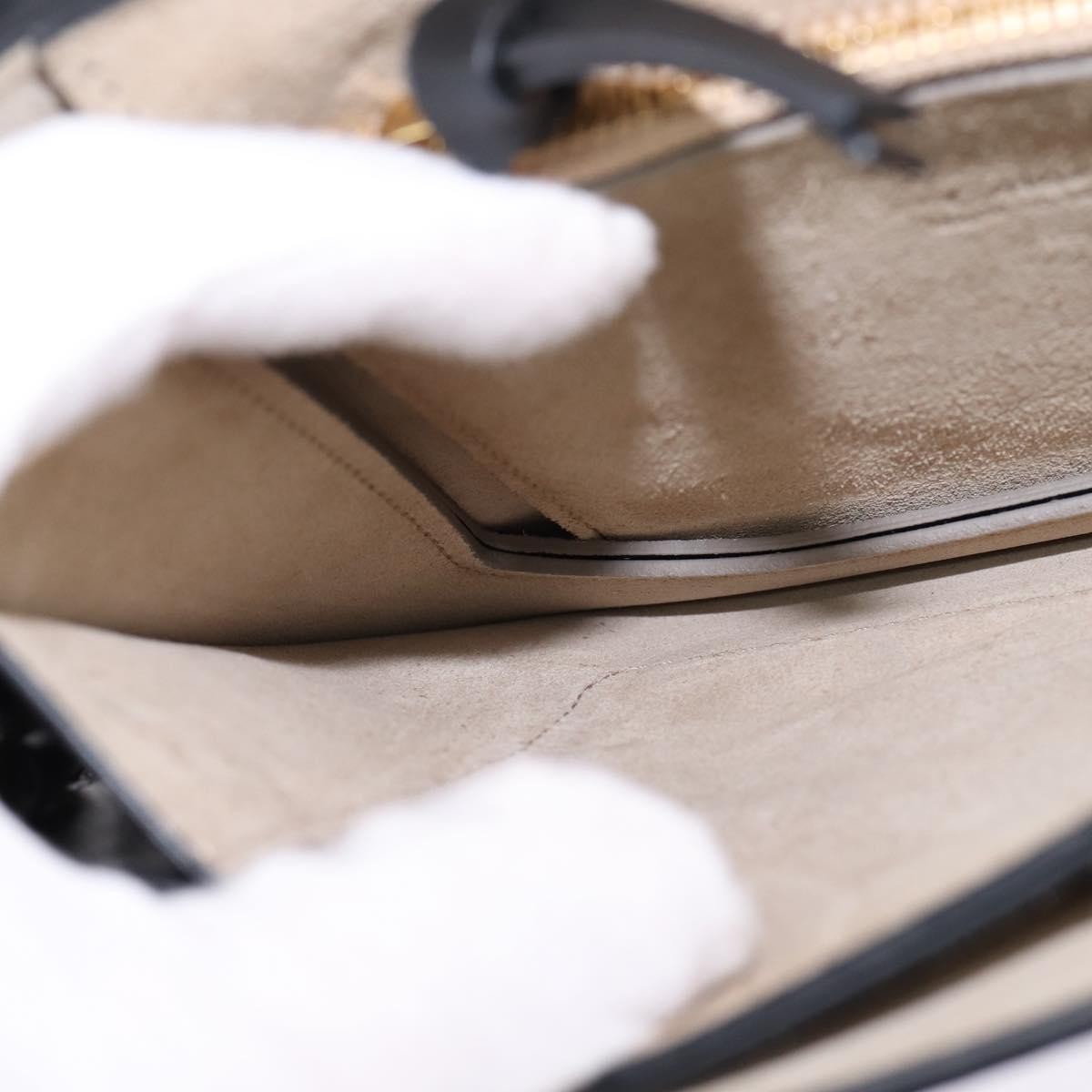 Chloe Faye Top Handle Bag Leather and Suede, BLACK, SUEDE, Handbag