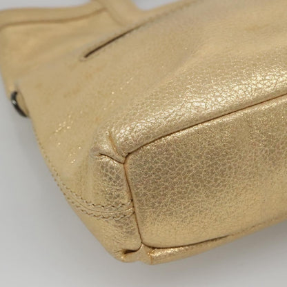 Burberry Blue Label Tote Bag Leather, GOLD, LEATHER, Tote bag