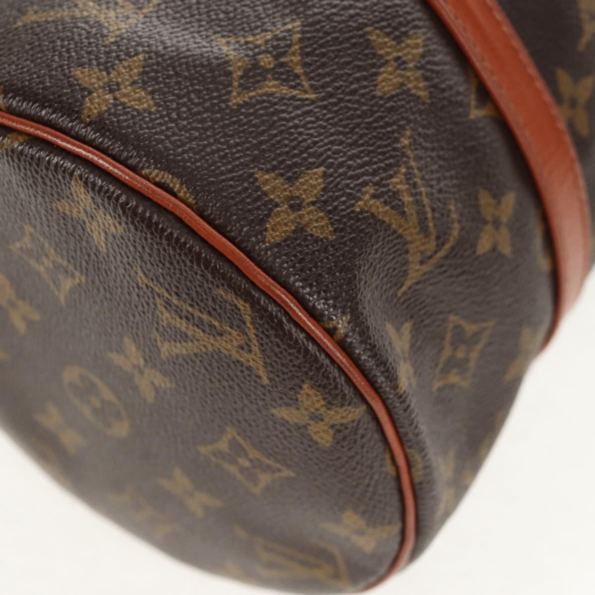 Louis Vuitton Papillon Handbag Monogram Canvas, BROWN, CANVAS, Handbag