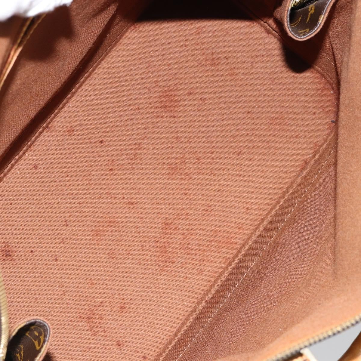 Louis Vuitton Alma Handbag Monogram Canvas, BROWN, CANVAS, Handbag