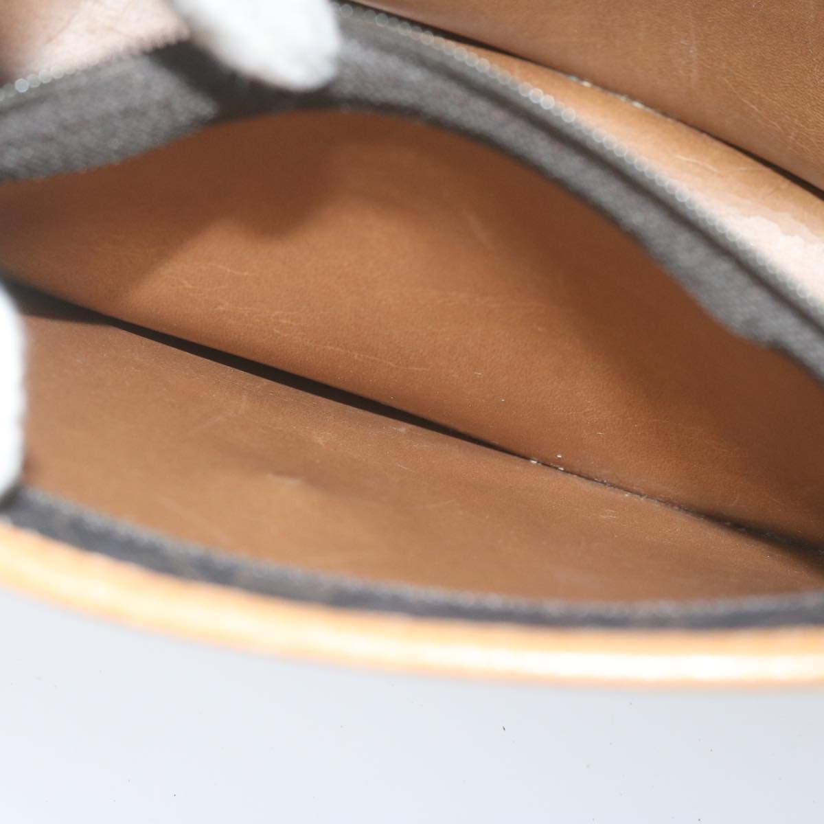 Christian Dior Vintage Honeycomb Flap Crossbody Bag Coated Canvas, BLACK, CANVAS, Crossbody bag