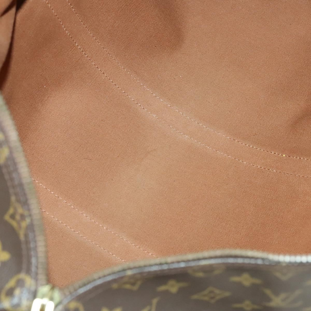 Louis Vuitton Keepall Bag Monogram Canvas, BROWN, CANVAS, Travel bag