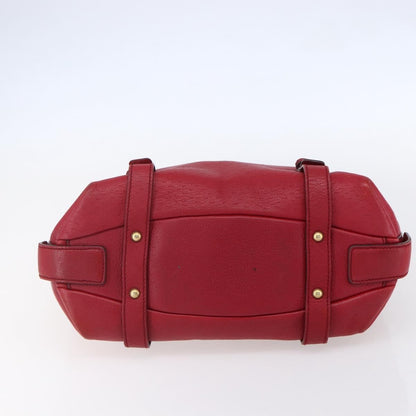 Salvatore Ferragamo Vintage Handbag Leather, RED, LEATHER, Handbag