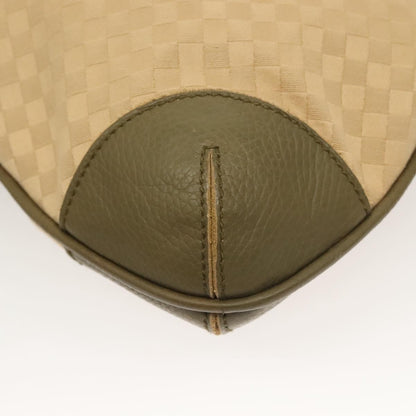 Bottega Veneta Vintage Shoulder Bag Canvas, BEIGE, CANVAS, Shoulder bag