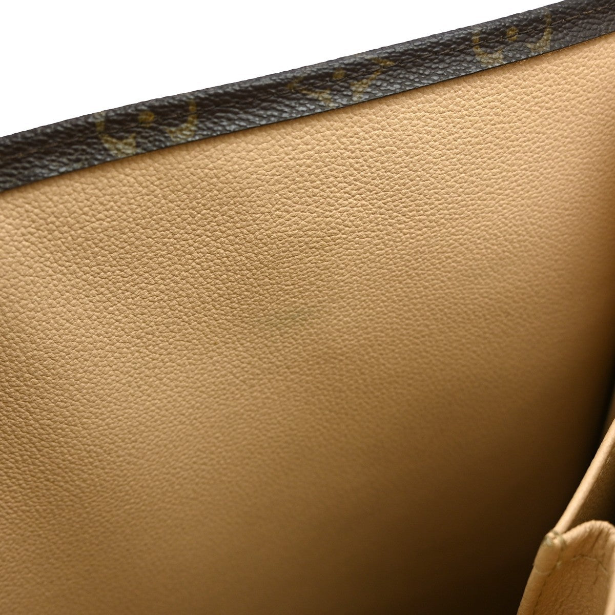 Louis Vuitton Sac Plat Bag Monogram Canvas, BROWN, CANVAS, Tote bag