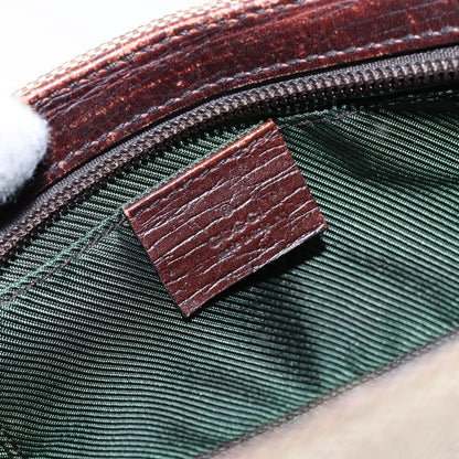 Gucci Sherry line pouch Canvas, BEIGE, CANVAS, Clutche & pouche