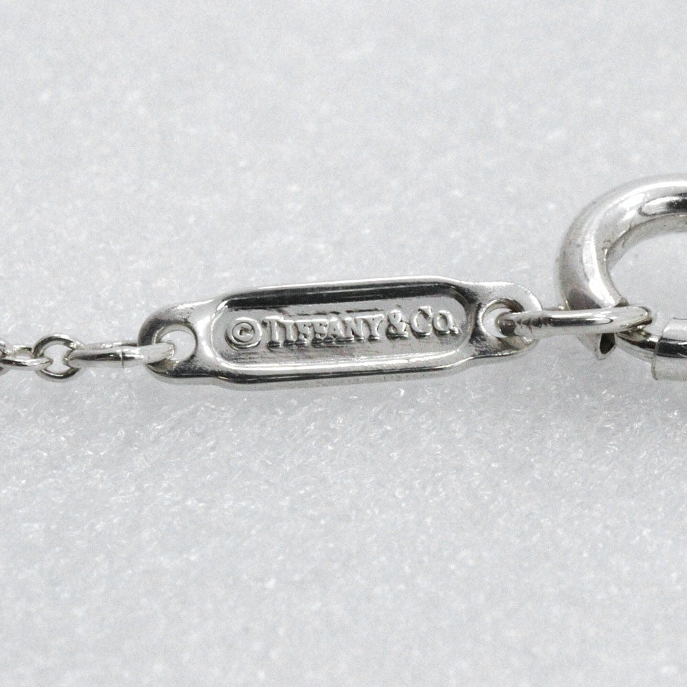 Tiffany & Co. Heart stencil Necklace Silver 925, SILVER, SILVER, Necklace