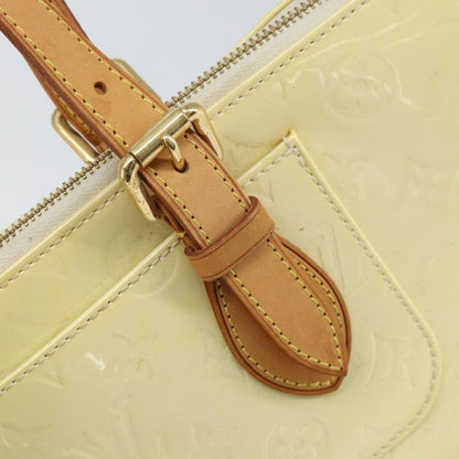 Louis Vuitton Rosewood Avenue Handbag Monogram Vernis, BEIGE, PATENT_LEATHER, Handbag