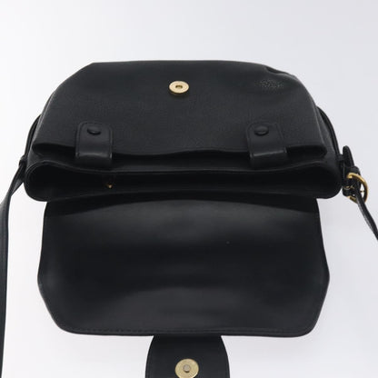 Gucci Vintage Shoulder Bag Leather, BLACK, LEATHER, Shoulder bag