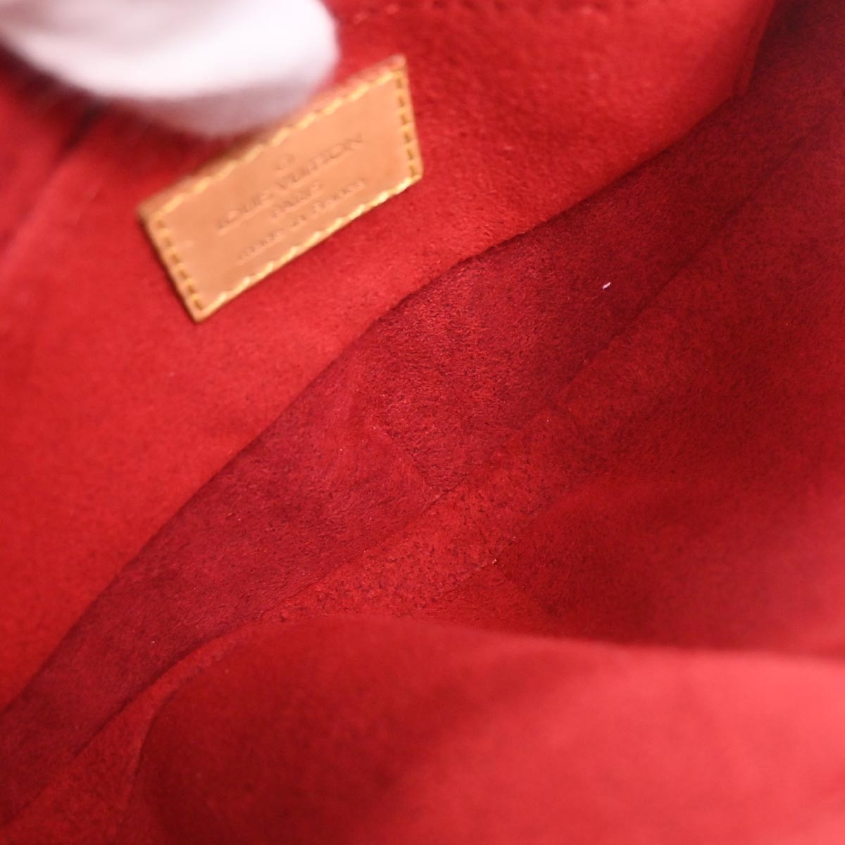 Louis Vuitton Croissant Handbag Monogram Canvas, BROWN, CANVAS, Shoulder bag