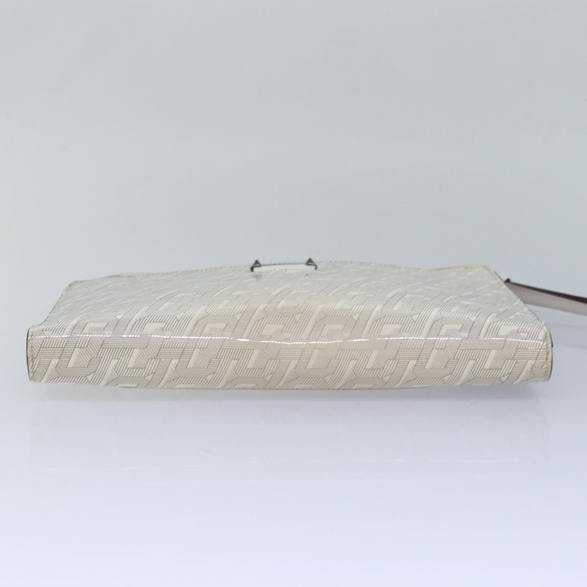 Christian Louboutin Loubiclutch Printed Patent, WHITE, PATENT_LEATHER, Clutche & pouche