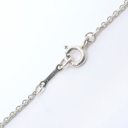 Tiffany & Co. Elsa Peretti Double Loop Pendant Necklace Silver 925, SILVER, SILVER, Necklace