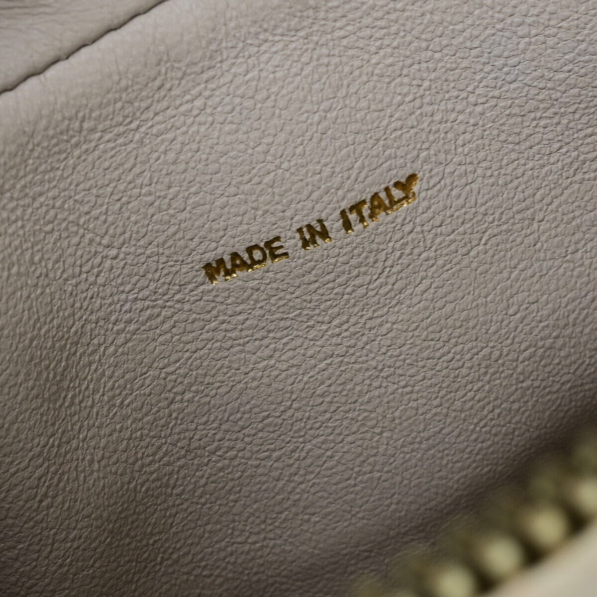 Chanel Vintage Camera Tassel Bag Chevron Lambskin, IVORY, LEATHER, Shoulder bag