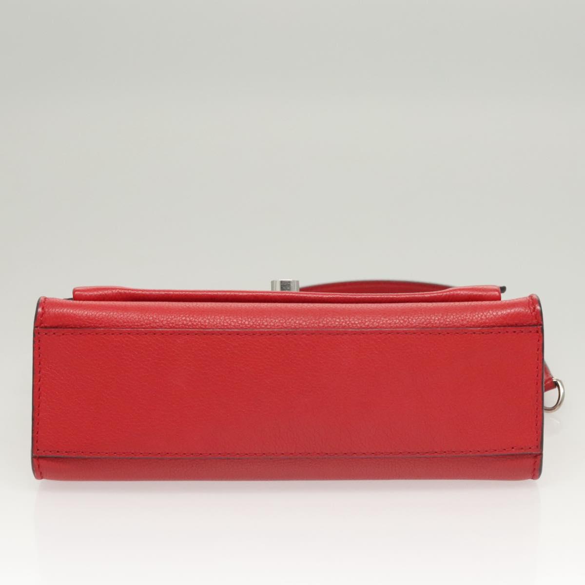 Louis Vuitton Mylockme Handbag Leather, RED, LEATHER, Handbag