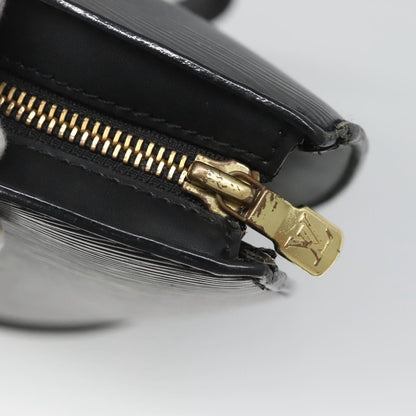 Louis Vuitton Saint Jacques Handbag Epi Leather, BLACK, LEATHER, Shoulder bag
