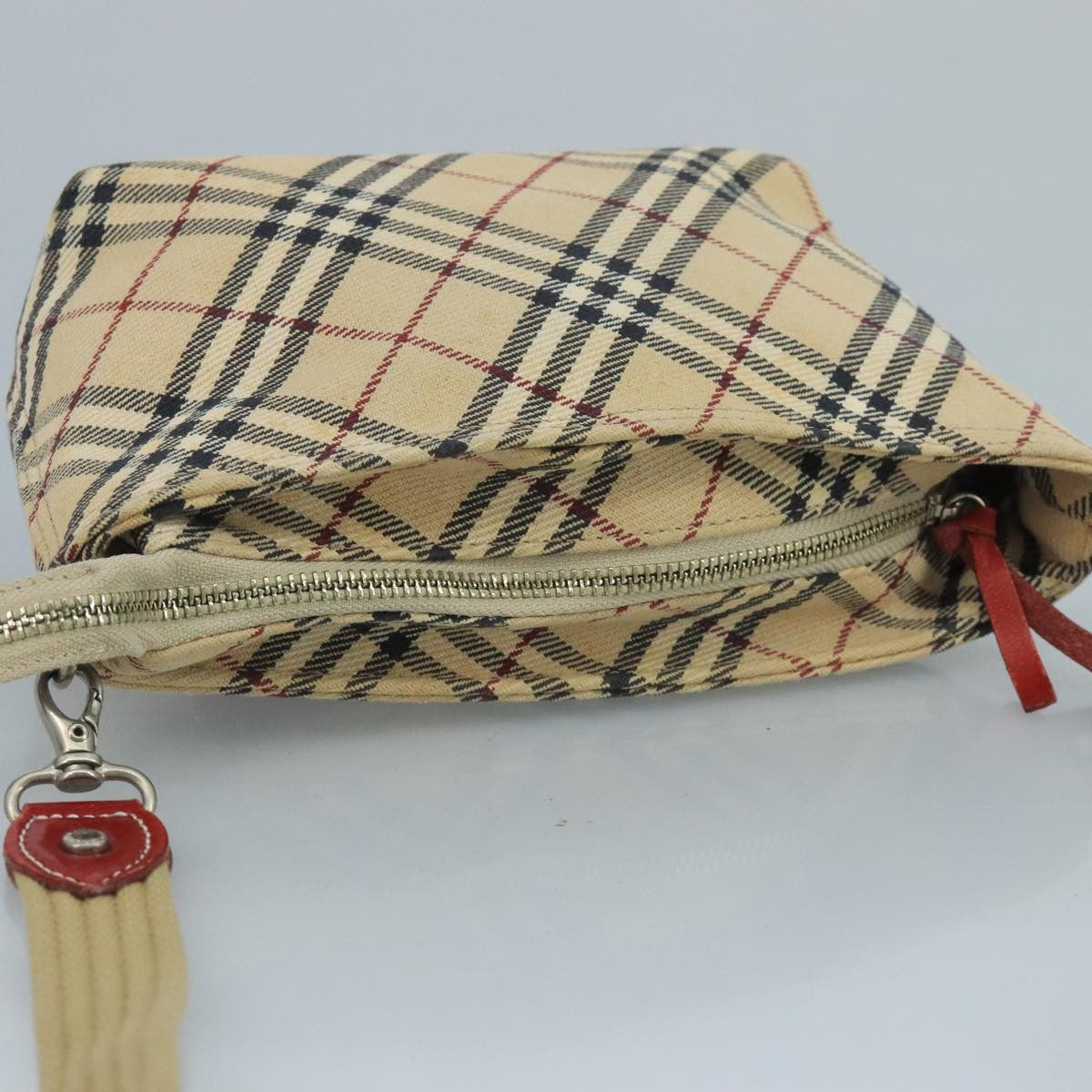 Burberry Shoulder Bag Nova Check Canvas, BEIGE, CANVAS, Shoulder bag