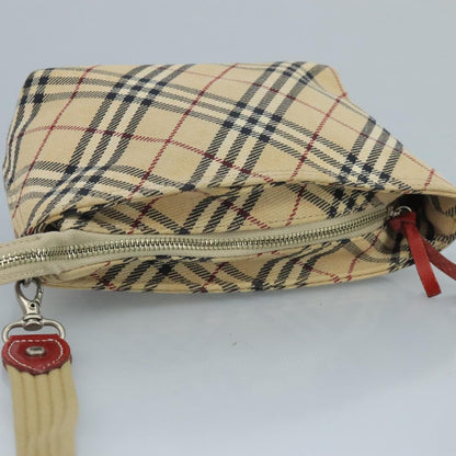 Burberry Shoulder Bag Nova Check Canvas, BEIGE, CANVAS, Shoulder bag