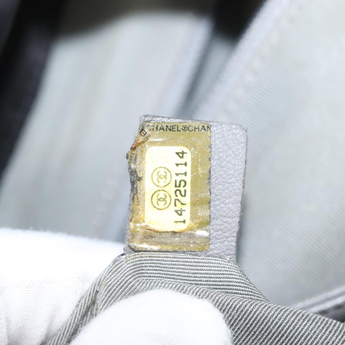 Chanel Tweed on Stitch Zip Tote Quilted Nylon, BLACK, NYLON, Shoulder bag