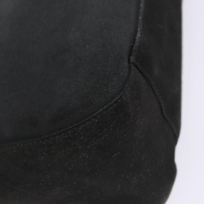 Prada Vintage Tote Suede, GRAY, SUEDE, Tote bag