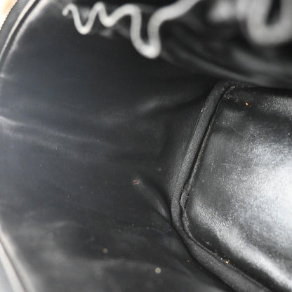 Chanel Vintage Timeless Cosmetic Case Caviar, BLACK, LEATHER, Clutche & pouche