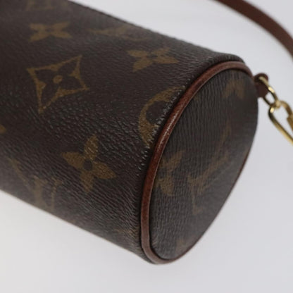 Louis Vuitton Papillon Pochette Monogram Canvas, BROWN, CANVAS, Handbag