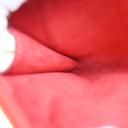 Louis Vuitton Pochette Accessoires Epi Leather, RED, LEATHER, Clutche & pouche