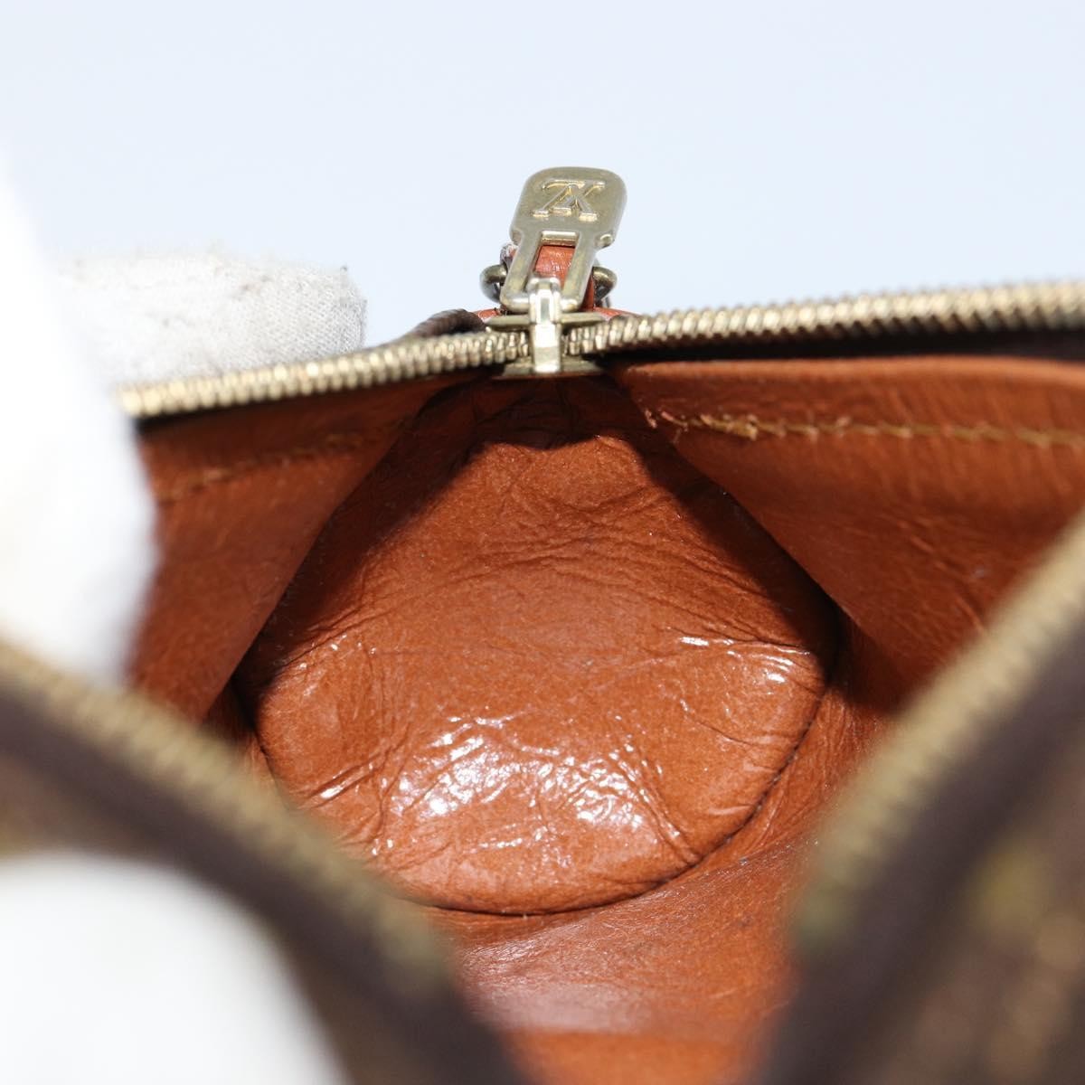 Louis Vuitton Papillon Pochette Monogram Canvas, BROWN, CANVAS, Clutche & pouche