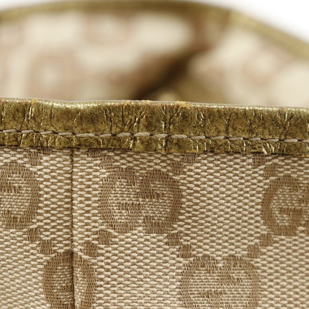 Gucci Belted Tote GG Coated Canvas, BROWN, CANVAS, Handbag