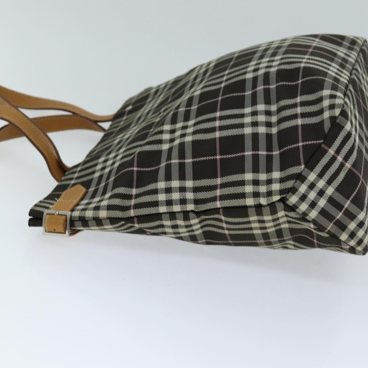 Burberry Nova Check Blue Label Nylon, BROWN, NYLON, Travel bag