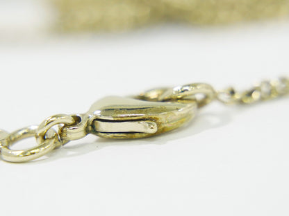 Chanel Vintage CC Pendant Necklace Metal, GOLD, GOLD_PLATED, Necklace