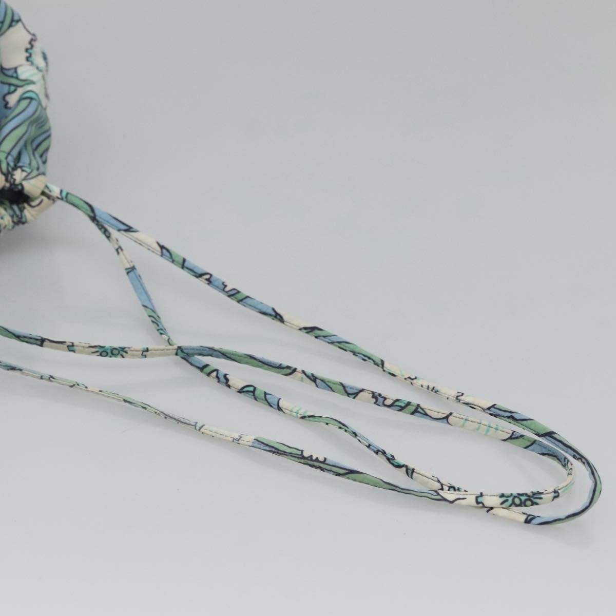 Prada Travel Pouch Tessuto, BLUE, COTTON, Clutche & pouche