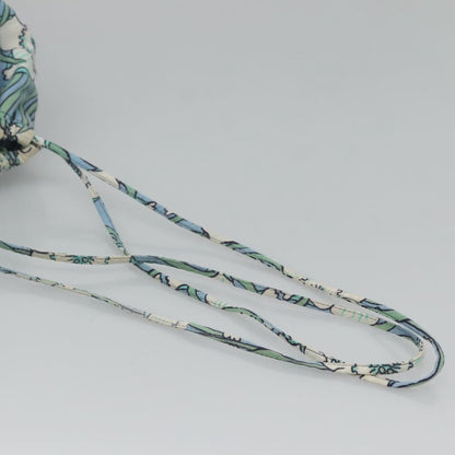 Prada Travel Pouch Tessuto, BLUE, COTTON, Clutche & pouche