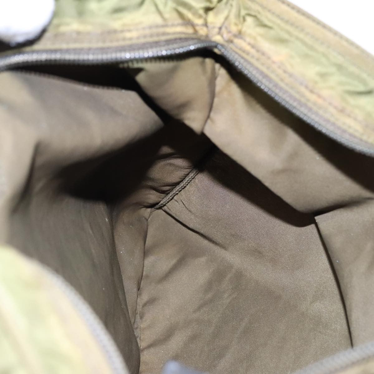 Prada Flat Messenger Bag Tessuto, KHAKI, NYLON, Shoulder bag