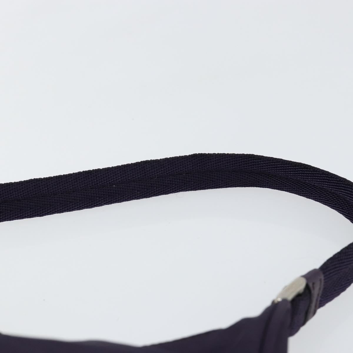 Prada Hobo Tessuto, PURPLE, NYLON, Shoulder bag