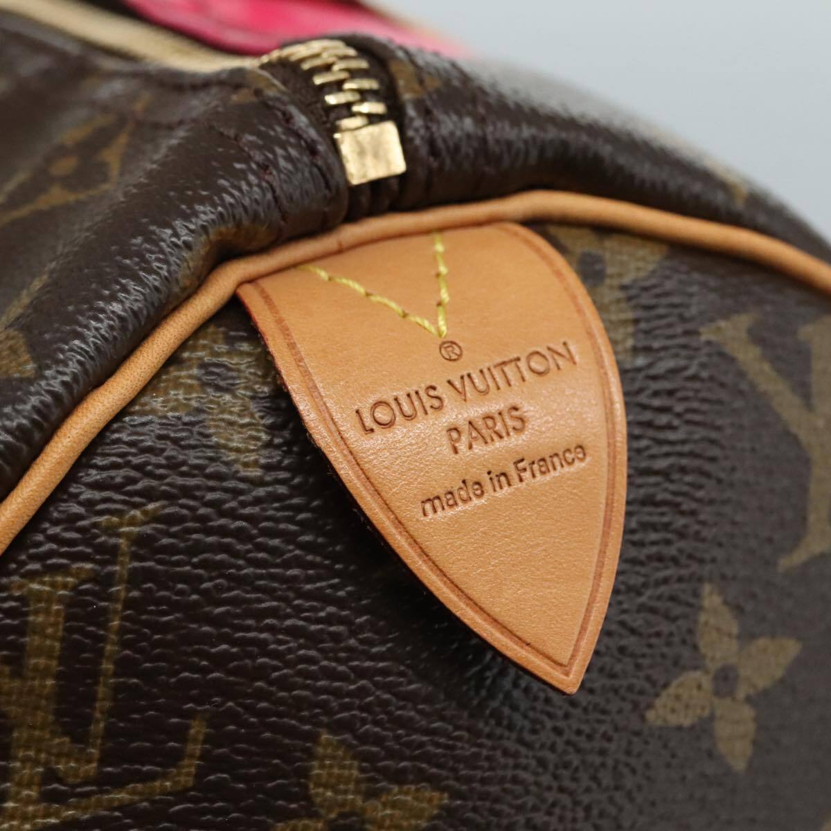 Louis Vuitton Speedy Handbag Limited Edition V Monogram Canvas, BROWN, CANVAS, Handbag