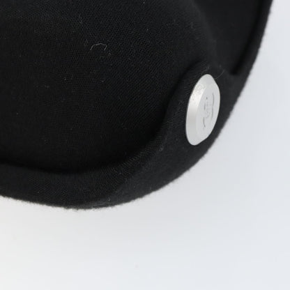 Chanel Millennium Shoulder Bag Jersey, BLACK, COTTON, Shoulder bag