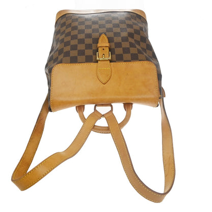 Louis Vuitton Arlequin Backpack Damier, BROWN, CANVAS, Backpack