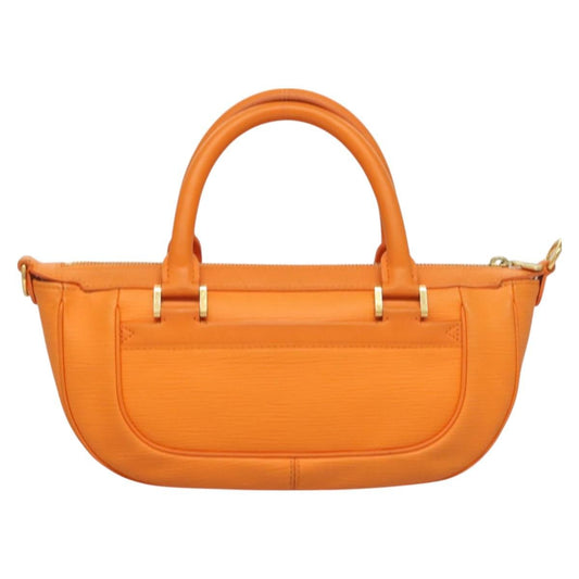 Louis Vuitton Danura Handbag Epi, ORANGE, LEATHER, Handbag
