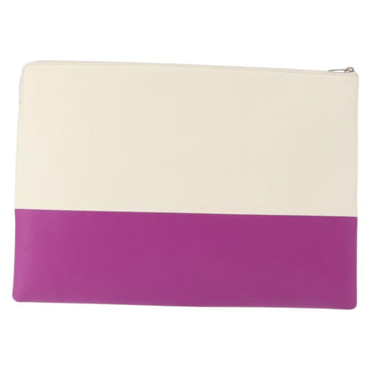 Celine Bicolor Solo Clutch Leather, MULTICOLOUR, LEATHER, Clutche & pouche